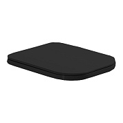 Сиденье для унитаза SIMAS HE004 nero/cr с микролифтом