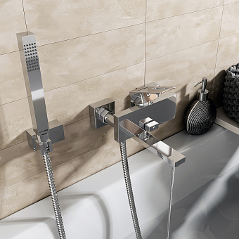 Смеситель для ванны WASSERKRAFT Alme 1501 хром