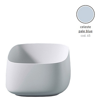 Раковина накладная ArtCeram Cognac COL006 65 00 43х43см
