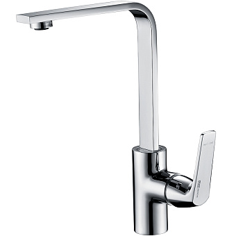 Смеситель для кухни WASSERKRAFT Neime 1907 поворотный излив хром