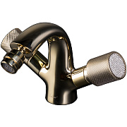 Смеситель для биде Boheme Royal Cristal 296-Royal/CRST золотой