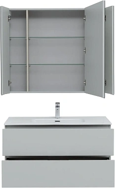 Мебель для ванной AQUANET Алвита New 274528 серый