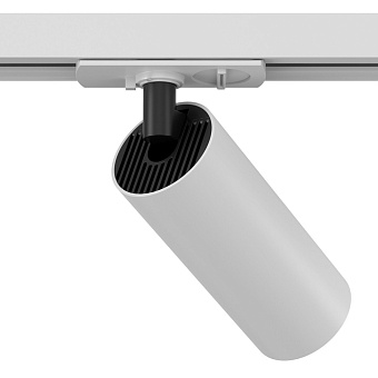 Трековый светильник Maytoni Focus LED TR021-1-12W3K 12Вт LED белый для однофазного трека