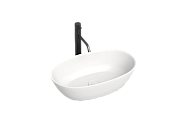 Раковина накладная SALINI CALLISTA 1101206SM S-Stone матовая 56х56,5см