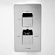Смеситель для ванны WASSERKRAFT Alme 1500 1544 Thermo хром