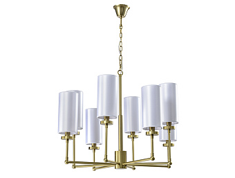 Люстра подвесная Newport 7260 7264+4/C 40Вт 8 лампочек E14