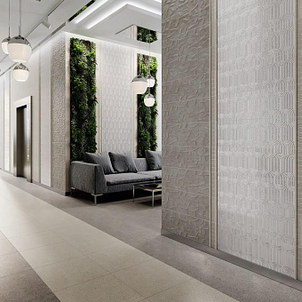 Настенная плитка KERAMA MARAZZI 12136R серый светлый обрезной 25х75см 1,125кв.м. матовая