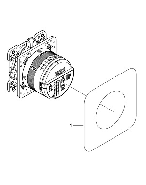 Душевая система GROHE Eurosmart Cosmopolitan 25219001 хром