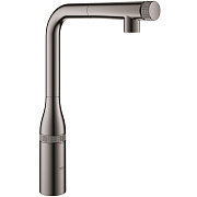 Смеситель для кухни GROHE Essence 31615A00 традиционный излив тёмный графит глянец