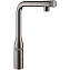 Смеситель для кухни GROHE Essence 31615A00 традиционный излив тёмный графит глянец