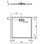 Душевой поддон IDEAL STANDARD ULTRAFLAT NEW T446701 90х90см