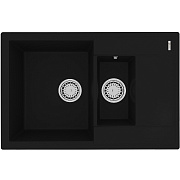 Мойка кухонная LEMARK RAMZA 760 9910037 50х76см антрацит