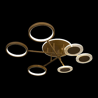 Светильник потолочный Loft It Megan 10164S Gold 49Вт LED