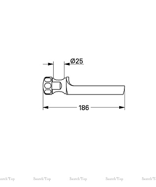 Мыльница GROHE Relexa 28856000 хром