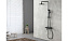 Душевая система LEMARK Bronx LM3772BL чёрный