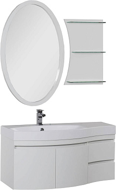 Тумба с раковиной AQUANET Опера 212990 42,7х115х56см