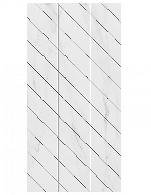 Декор ESTIMA Supreme FalseMosaic/SM01_PS/30x60x10/Corner/Left Cornerлевый 60х30см 0,18кв.м.