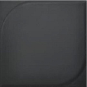 Настенная плитка WOW Essential 105132 Leaf L Black Matt 25х25см 0,748кв.м. матовая