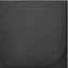 Настенная плитка WOW Essential 105132 Leaf L Black Matt 25х25см 0,748кв.м. матовая