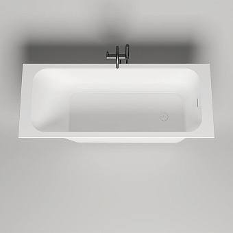 Ванна каменная SALINI ORLANDO 170х70см S-Stone (Solix) матовая