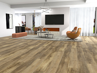 Виниловый ламинат Floorwood Эдди 8864 1220х182х3,5мм 43 класс 2,67кв.м