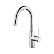 Смеситель для кухни LEMARK Comfort LM3073C поворотный излив хром