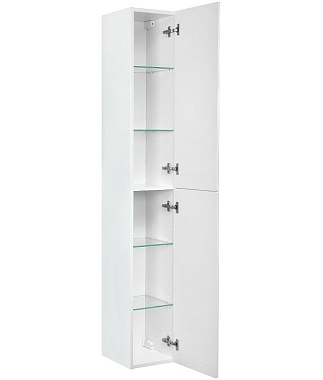 Пенал подвесной Акватон Диор 1A110803DR010 25х26,2х163,3см белый