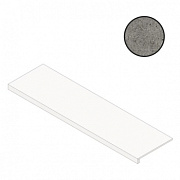 Плитка для ступеней Atlas Concord Италия Boost Stone A7OX Smoke Scalino 33х120см 0,396кв.м. матовая