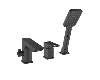 Смеситель для ванны ESKO Vela PB 355B чёрный матовый