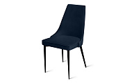 Кухонный стул AERO 50х58х91см велюр/сталь Dark Blue