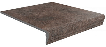 Плитка для ступеней KERAMA MARAZZI Пьерфон SG931200N\GR коричневый 30х30см 0,36кв.м. матовая