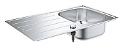 Мойка кухонная GROHE K200 31552SD0 86х50см хром