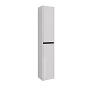 Пенал напольный LEMARK Combi LM03C35P-black 30х35х170см Белый/чёрный