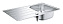 Мойка кухонная GROHE K200 31562SD0 86х50см хром