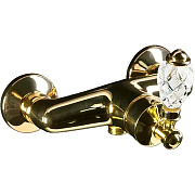 Смеситель для душа Boheme Vogue Crystal 214-CRST золотой