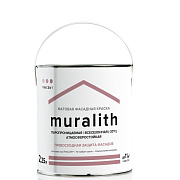 Краска универсальная плиолитовая/фасадная VINCENT DECOR MURALITH  F-1 Прозрачный основа C 2л