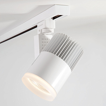Трековый светильник Elektrostandard Accord a039437 LTB17 20Вт LED белый для однофазного трека