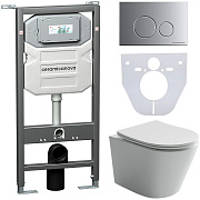 Инсталляция с унитазом Ceramica Nova CN6000_1001M_1000