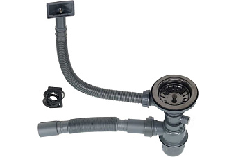 Мойка кухонная MELANA ProfLine D4545HB 45х45см графит
