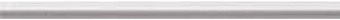 Бордюр Atlas Concord Италия 3D Wall LDWM Spigolo 10mm White Matt 20х1см 0,02кв.м.
