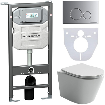 Инсталляция с унитазом Ceramica Nova CN6000_1001M_1000