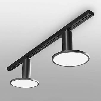 Трековый светильник Elektrostandard Brain a047378 LTB50 12Вт LED чёрный для однофазного трека