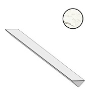 Бордюр Atlas Concord Италия Marvel Shine A41J Statuario Supremo Corner Shiny 1,4х40см 0,034кв.м.