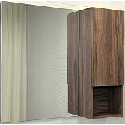 Шкаф зеркальный Comforty Бордо-90 00-00006663CF 20х90х80см