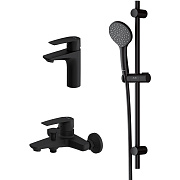 Набор смесителей AM-PM Gem F42990A00 чёрный