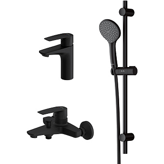Набор смесителей AM-PM Gem F42990A00 чёрный