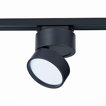 Трековый светильник ST Luce ST651 ST651.446.14 14Вт LED чёрный для однофазного трека