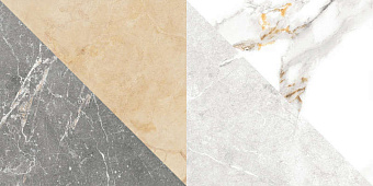 Декор Global Tile Capella GT GT98VG белый 25х50см 1,375кв.м.