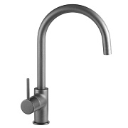 Смеситель для кухни Azario TASCO AZ-151644307 высокий излив Серый гранит