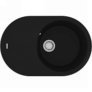 Мойка кухонная LEMARK LACHA 760 9910055 50х76см антрацит